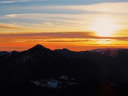 71 Monte Gioco al tramonto del sole 